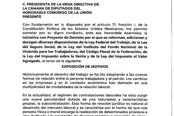 Iniciativa sobre outsourcing