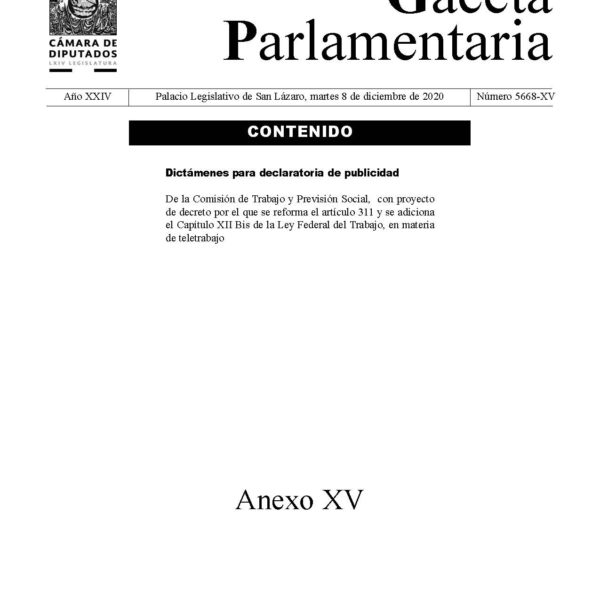 Iniciativa sobre teletrabajo