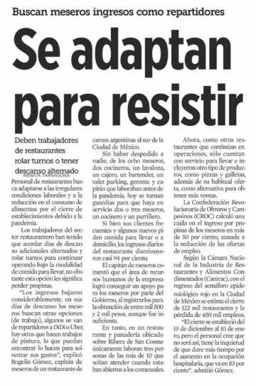 Se adaptan para resistir