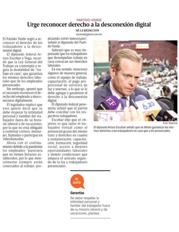 Urge reconocer derecho a la desconexión digital