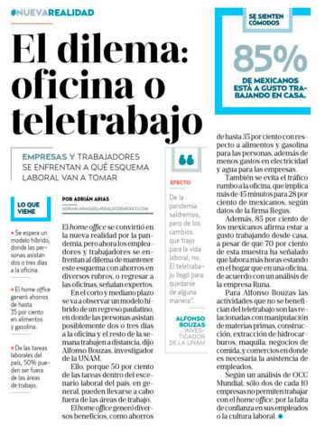 El dilema: oficina o teletrabajo