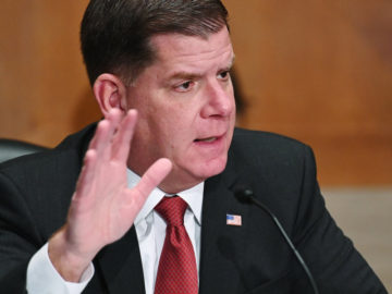 Marty Walsh, alcalde de Boston con raíces sindicales, confirmado como Secretario de Trabajo en un momento clave
