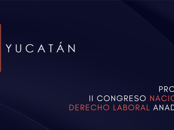 Programa Congreso Nacional de Derecho Laboral Anade 2022