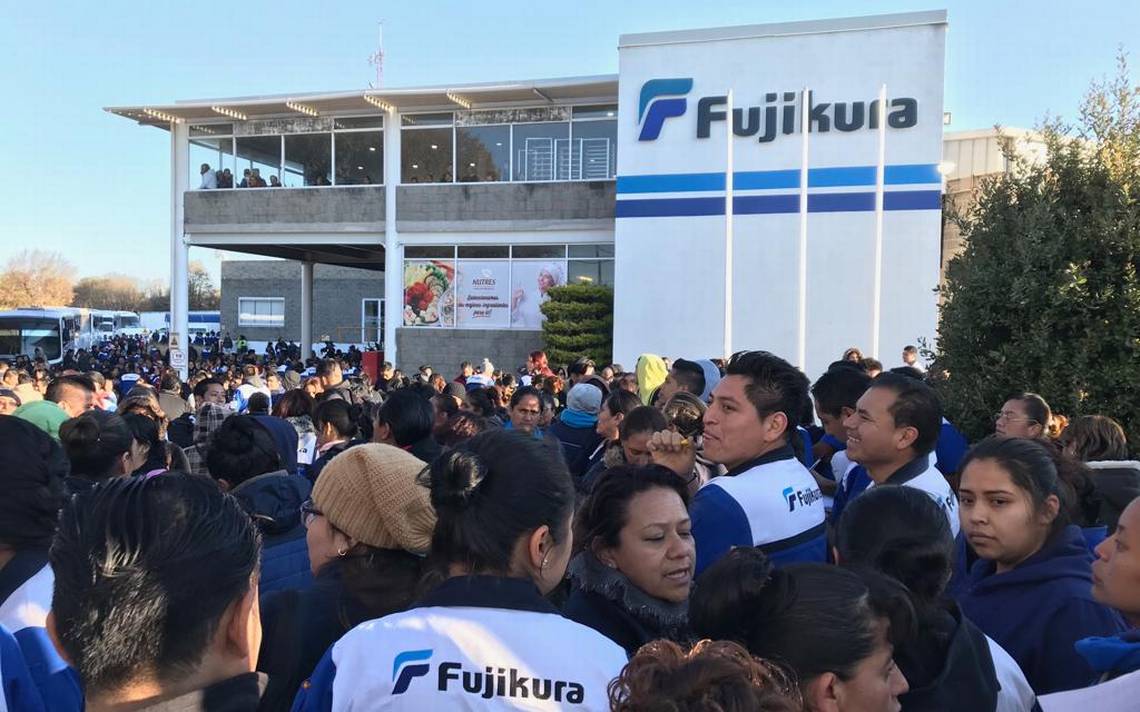 Fujikura Puebla cambio sindical