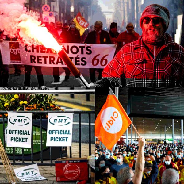 Au­men­tan las huel­gas en Eu­ro­pa reclaman aumentos salariales vs inflación
