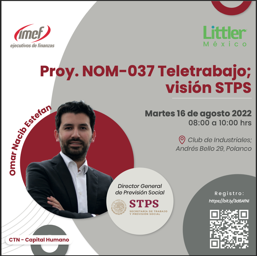 Proyecto NOM-037 teletrabajo; visión STPS