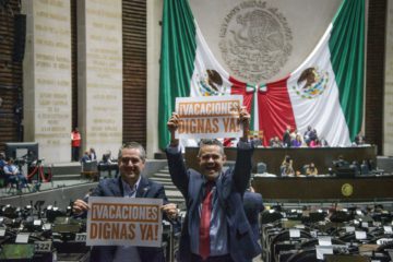 Aprueban diputados 12 días de vacaciones continuos