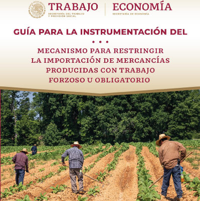 Publica STPS “Guía para la instrumentación del mecanismo para restringir la importación de mercancías producidas con trabajo forzoso u obligatorio”