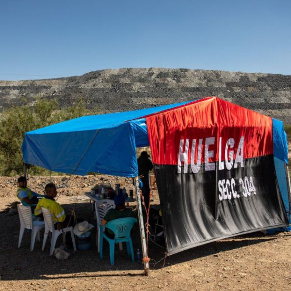 Apoyan sindicatos de Canadá y EU huelga en Peñasquito