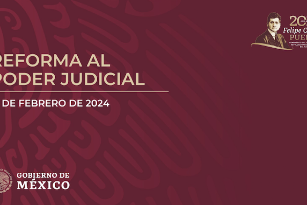 Presenta el ejecutivo su reforma al poder judicial