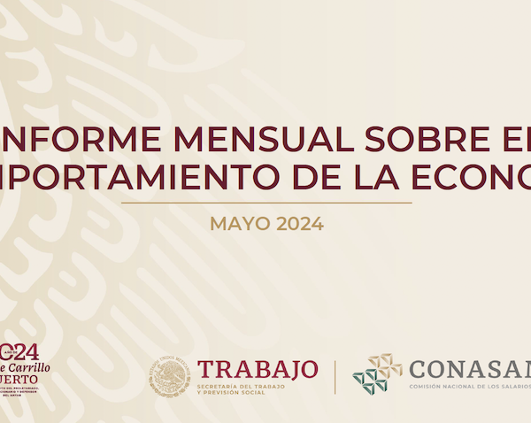Informe mensual sobre el comportamiento de la economía a mayo 2024