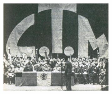 Se desmarcan miembros de la CTM del tricolor