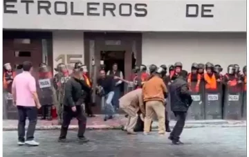 Gresca en el sindicato petrolero; 7 lesionados