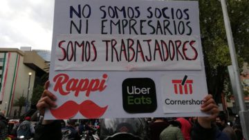 Divide reforma a trabajadores de apps