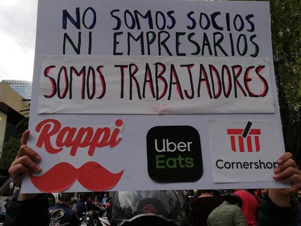Divide reforma a trabajadores de apps