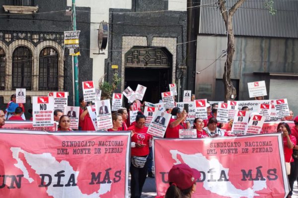 Advierten huelga en más de 300 sedes del Monte de Piedad