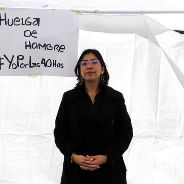 Activista inicia huelga de hambre para que se aprueba la jornada laboral de 40 horas