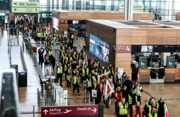 Huelga en Alemania, aislada por aire; miles de vuelos cancelados y al menos medio millón de pasajeros afectados