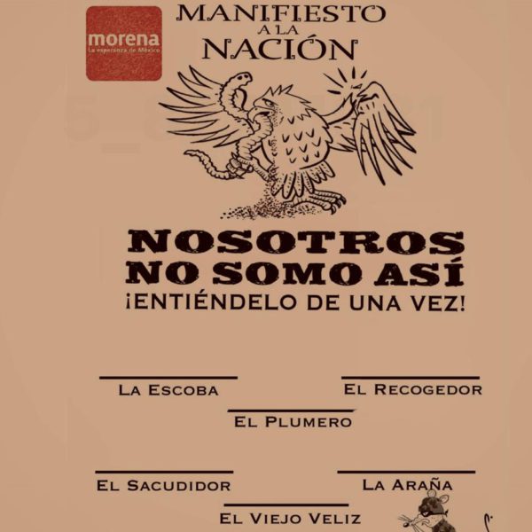 Nosotros no somos así ¡entiéndelo de una vez!