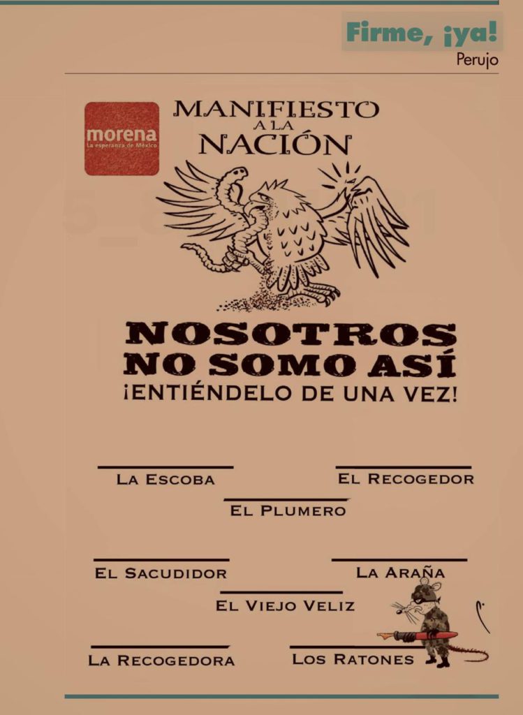 Nosotros no somos así ¡entiéndelo de una vez!